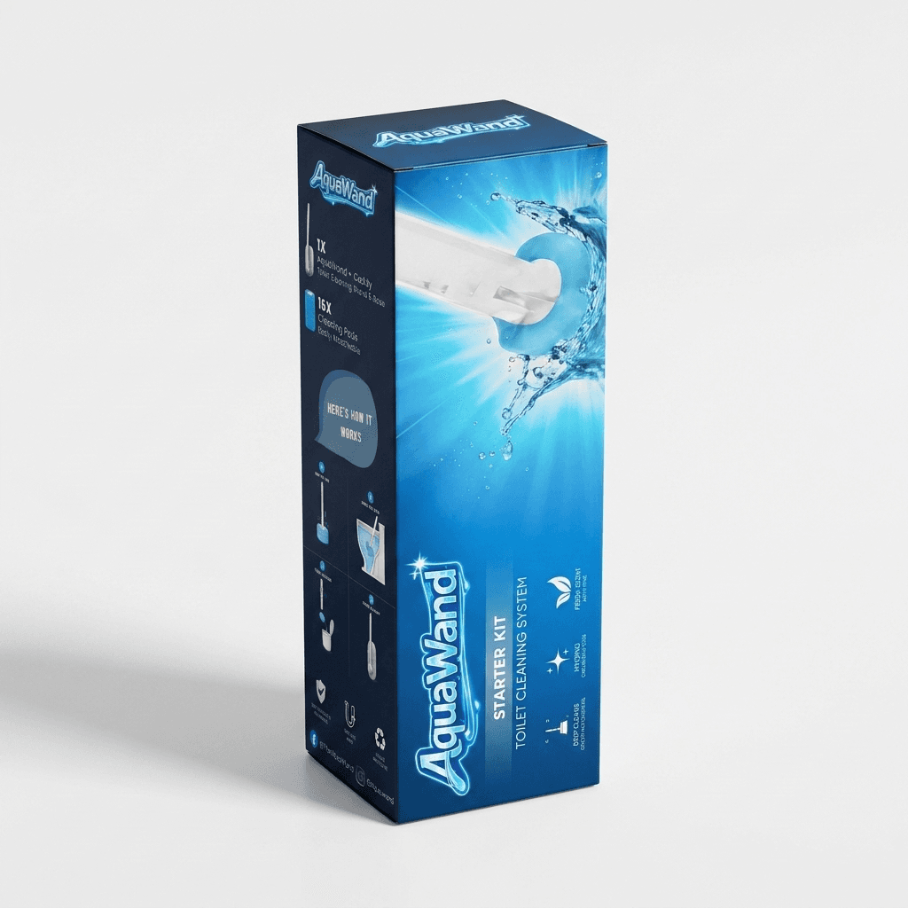 AquaWand Starter Kit product packaging